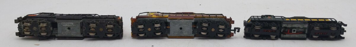 Bachmann N Scale Assorted Diesel Locomotives #6006,6007,1715 [3] VG