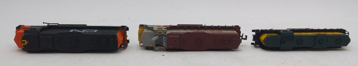 Bachmann N Scale Assorted Diesel Locomotives #6006,6007,1715 [3] VG