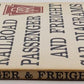 Pennsylvania Railroad Passenger and Freight Car Diagrams Paperback  Book VG