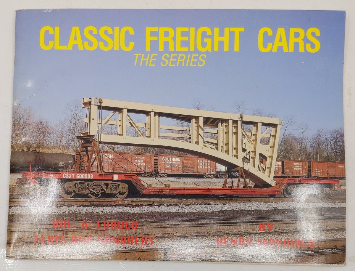 Classic Freight Cars Vol.6 Paperback Book By Henry Maywald VG