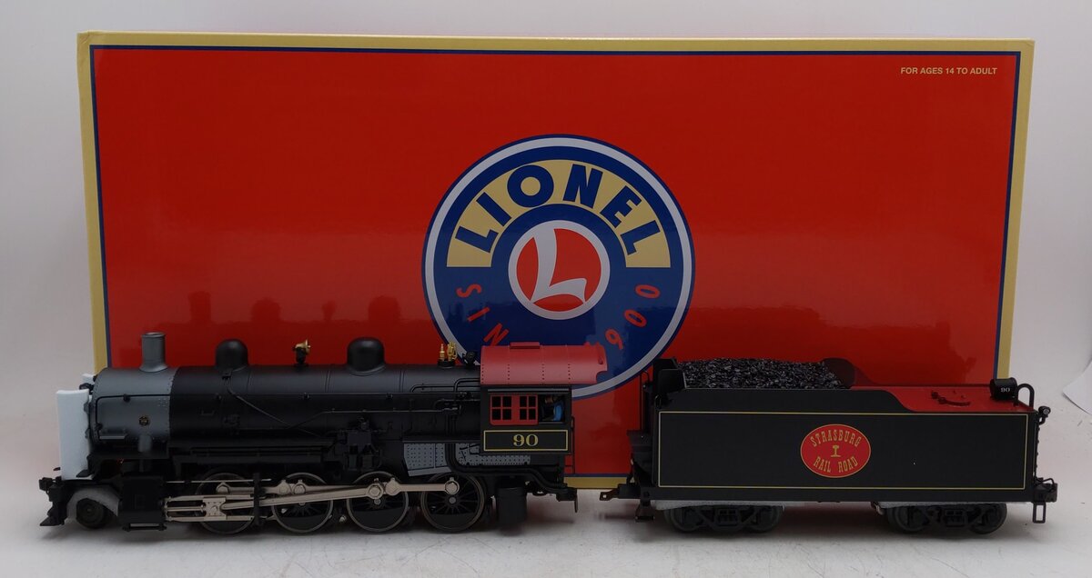 Lionel 2231680 O TrainWorld Exclusive Strasburg LEGACY 2-8-0 Loco & Tender #90 LN/Box