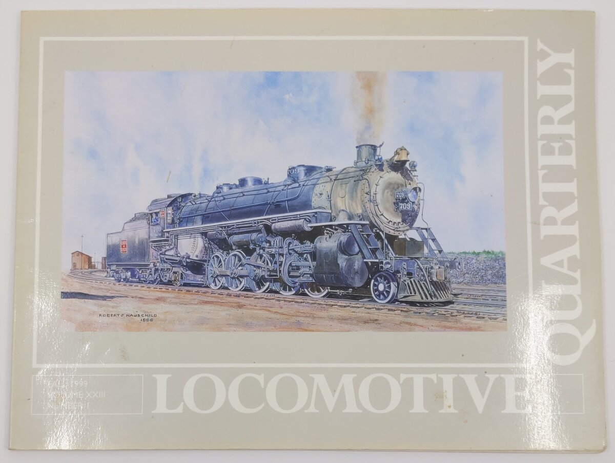 Locomotive Quarterly: Fall 1999 Vol.XXIII No.1 Paperback Book VG