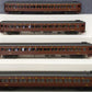 Weaver G1236S O Scale Pullman-Bradley Deluxe Coaches (Set of 4) - 2-Rail VG/Box