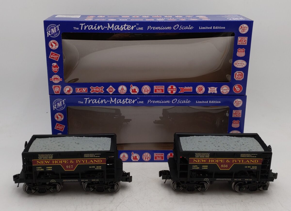 RMT 96799-481O Gauge New Hope Black Ore Cars 2pk #856, #917 EX/Box