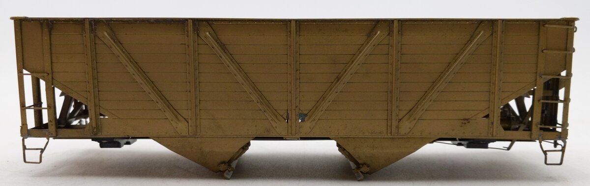Precision Scale Co. 15009 O Brass 2-Rail 55 Ton Comp. Twin Hopper- Unpainted VG/Box