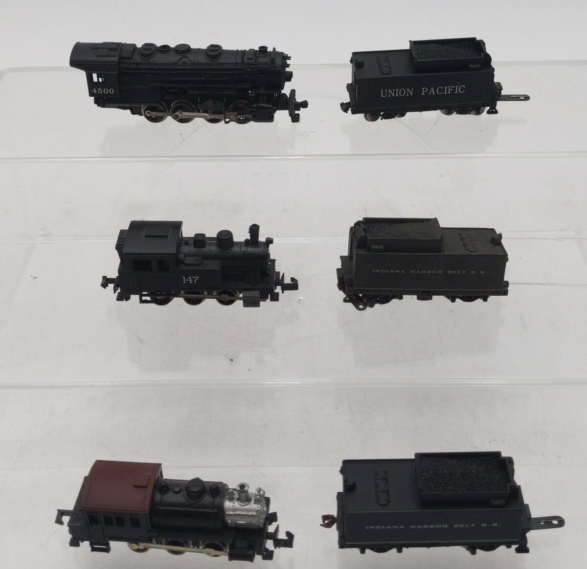 Atlas & RivaRossi N Scale Assorted Steam Locomotives and tenders [6] EX