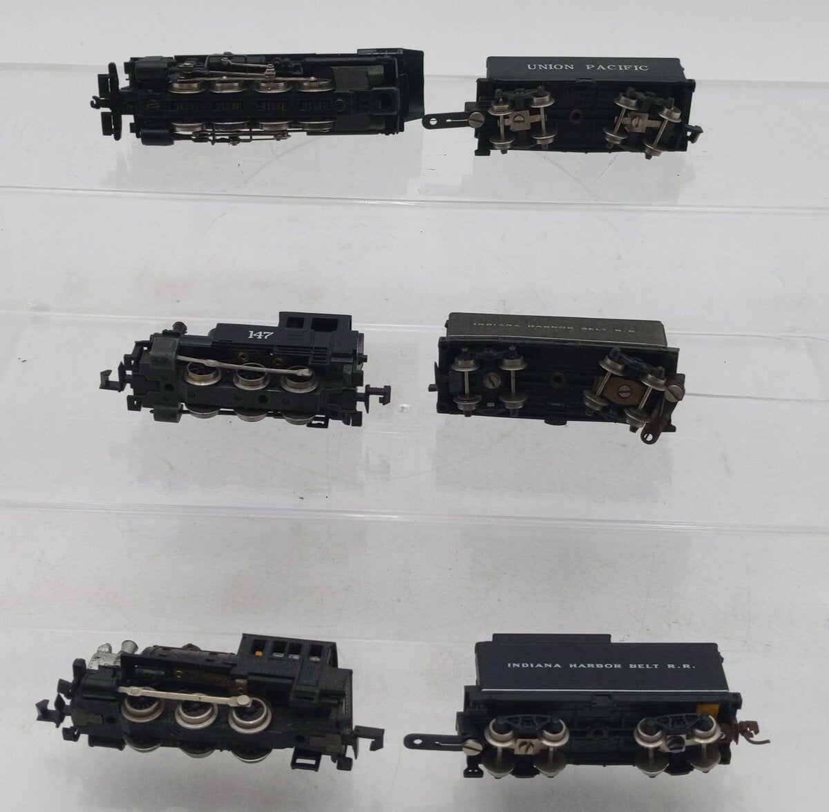 Atlas & RivaRossi N Scale Assorted Steam Locomotives and tenders [6] EX