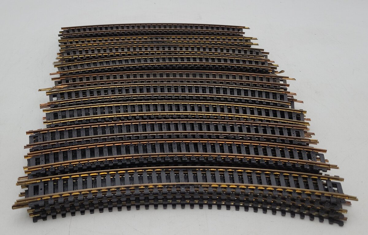 Atlas Life-Like, Bachmann & Others HO Assorted Curved Track Sections [49] EX