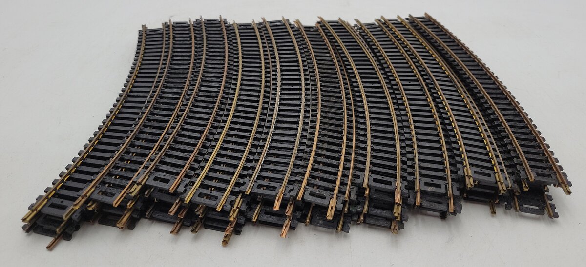 Atlas Life-Like, Bachmann & Others HO Assorted Curved Track Sections [49] EX