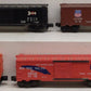 Lionel O Gauge Assorted Box Cars and Caboose [5] EX