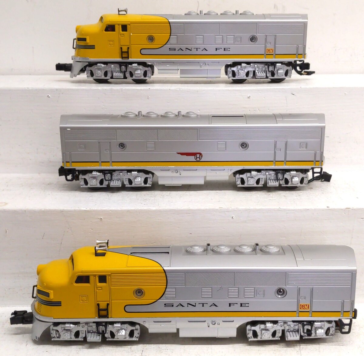 MTH 30-2762-1 O Gauge Santa Fe F-3 ABA Diesel Set w/PS 2.0 EX/Box