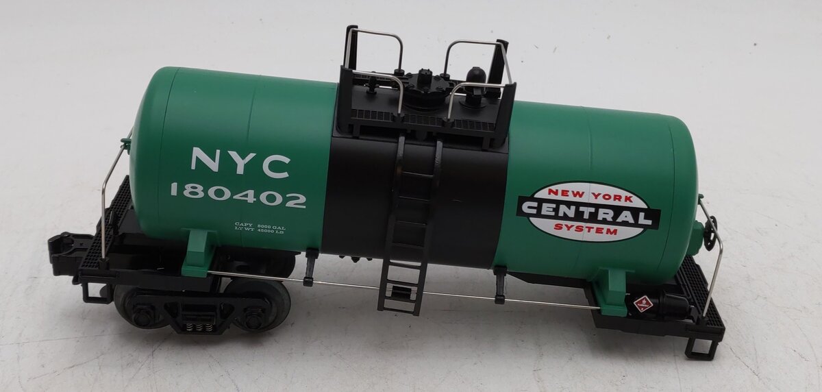 MTH 20-96069 O NYC 8000 Gallon Tank Car #180402 EX/Box