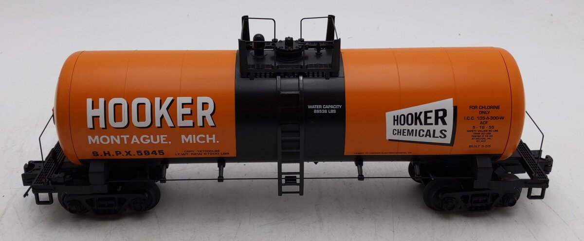 MTH 20-96187 O Gauge Hooker Chemicals Tank Car #5945 LN/Box