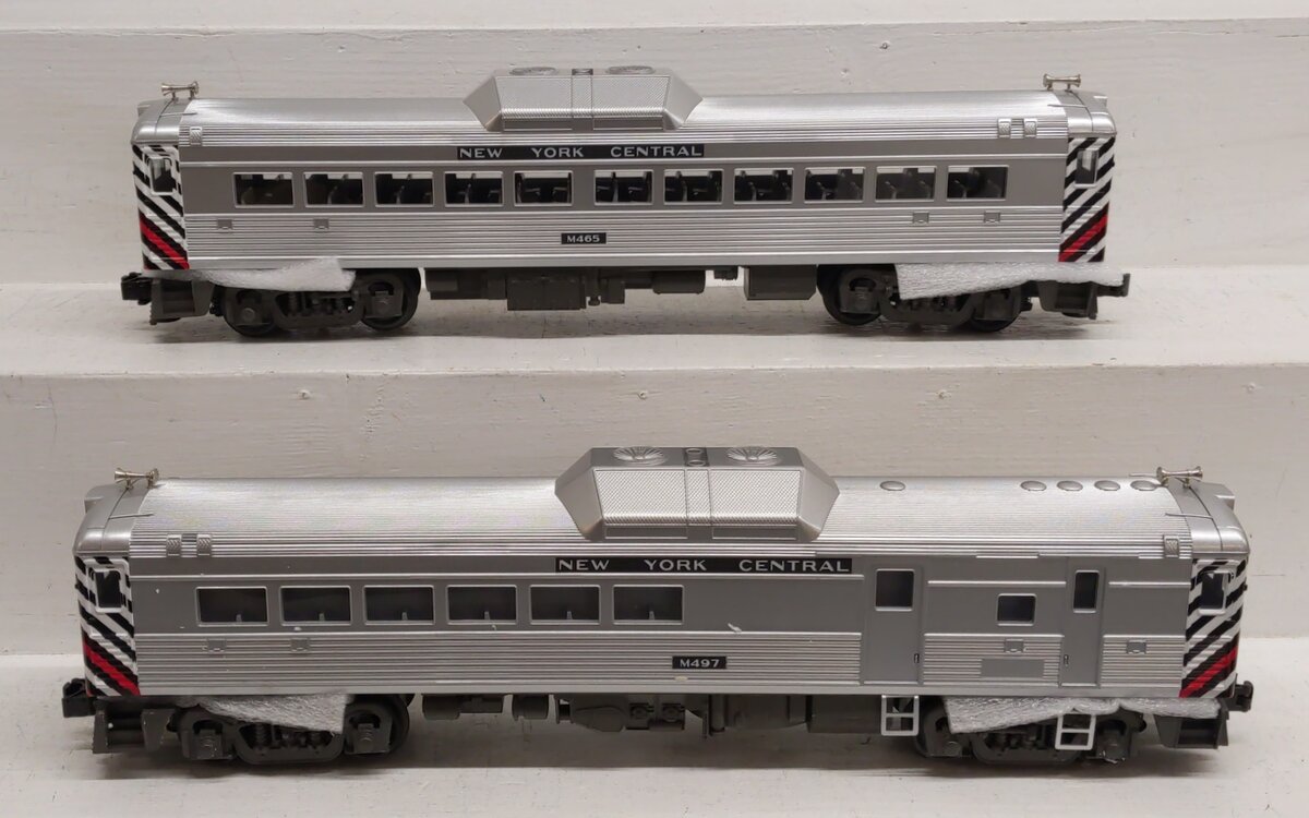 MTH 30-2182-1 O New York Central RDC Budd Car Set w/PS1 (Set of 2) LN/Box