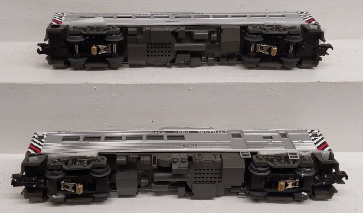 MTH 30-2182-1 O New York Central RDC Budd Car Set w/PS1 (Set of 2) LN/Box