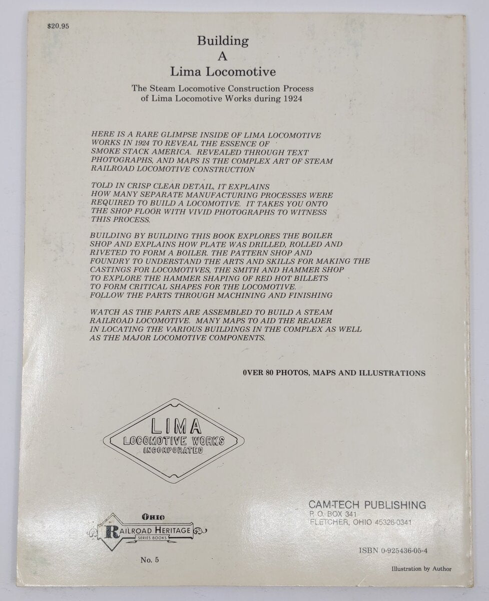 Building a Lima Locomotive Paperback Book By Scott D. Trostel VG