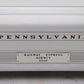 MTH 20-80003D-a PRR Large Door Baggage Car #2530 EX
