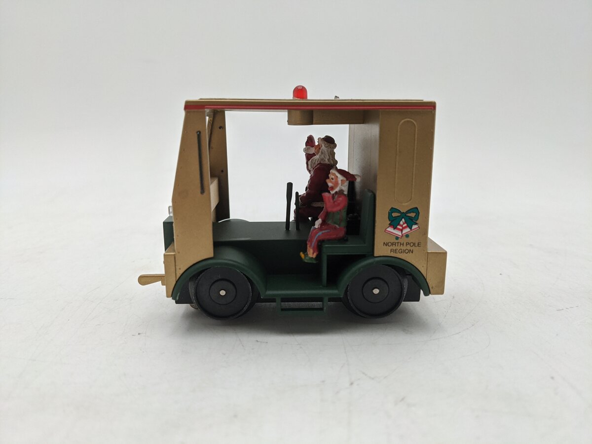 K-Line K2628-05 O Gauge Christmas Santa Speeder (Gold & Green) EX