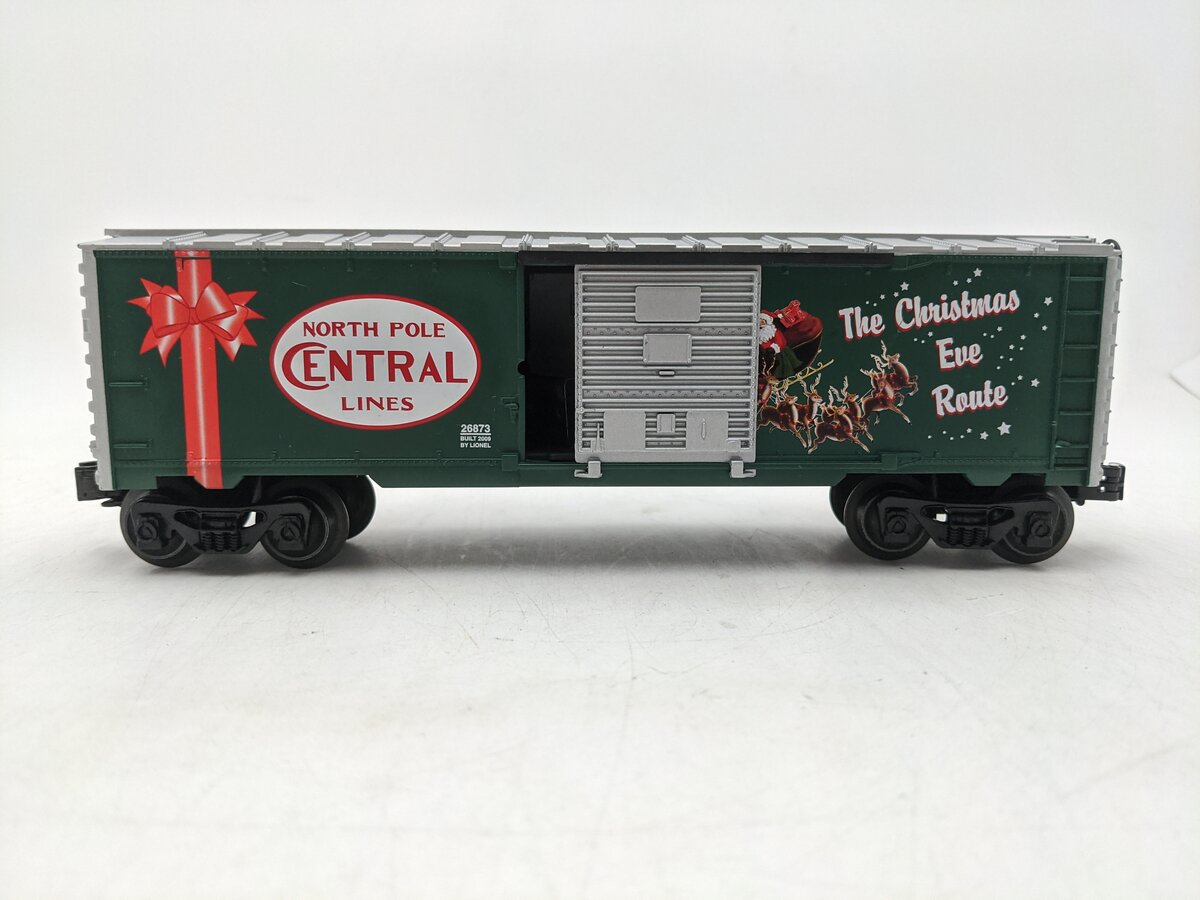 Lionel 6-26873 O North Pole Central Freight Car #26873 EX