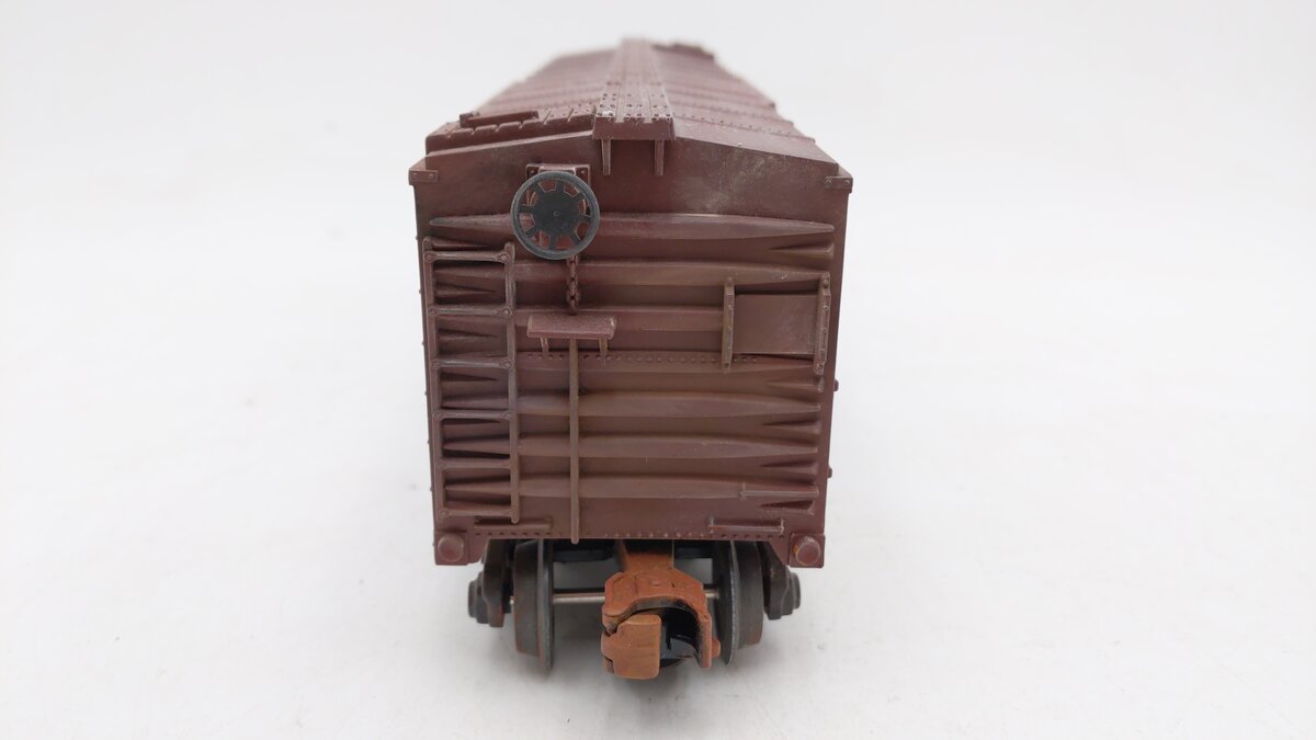 MTH 30-7444 O Gauge Custom Weathered Western Pacific Boxcar #20807 VG/Box