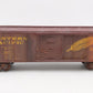MTH 30-7444 O Gauge Custom Weathered Western Pacific Boxcar #20807 VG/Box