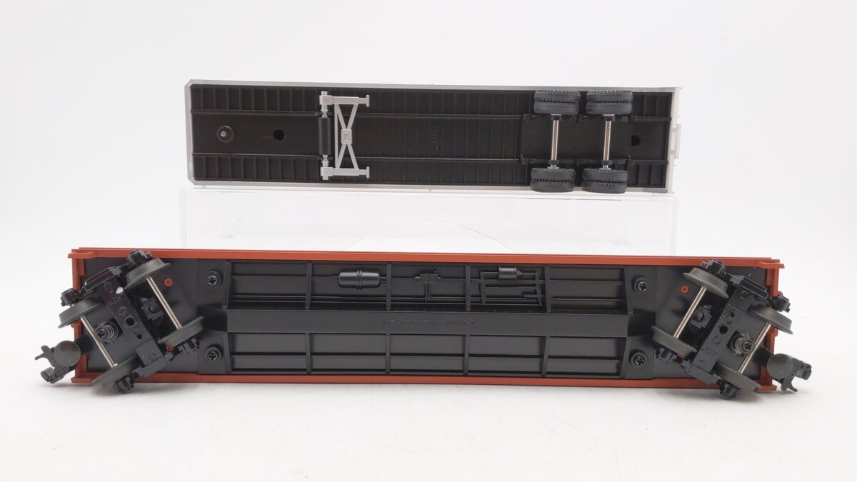 MTH 20-98156 O Gauge Western Pacific Flatcar w/40' Trailer #13207 EX/Box