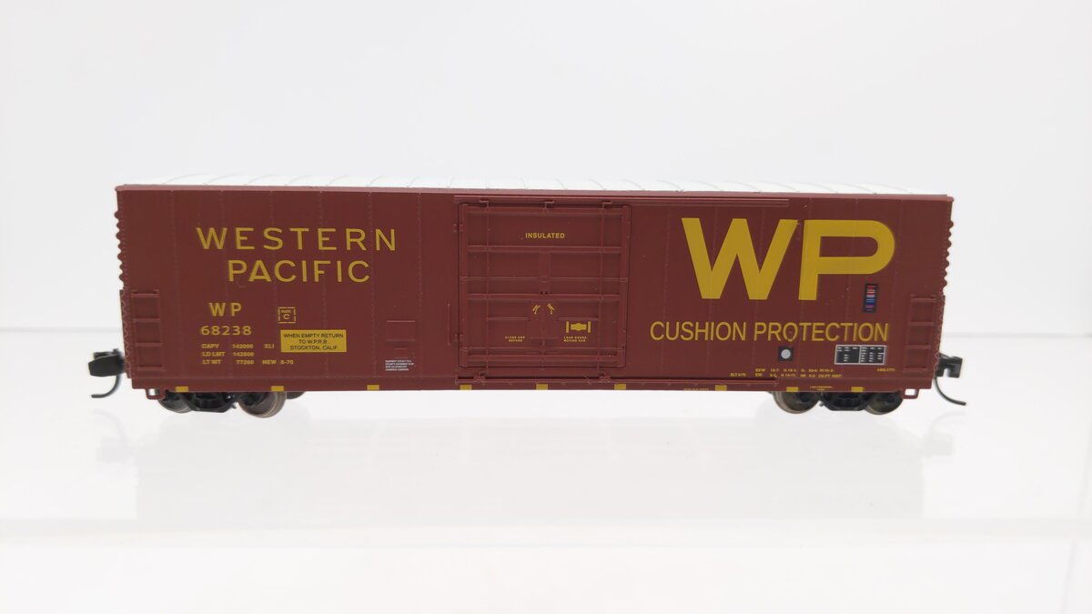 Wheels of Time 61023 N Western Pacific PC&F 50' XLI Boxcar #68238