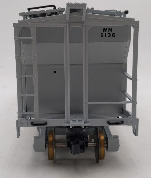 Aristo-Craft ART41298X G Gauge WM 2-Bay Covered Hopper Car #5136 (Metal Wheels) EX/Box