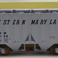 Aristo-Craft ART41298X G Gauge WM 2-Bay Covered Hopper Car #5136 (Metal Wheels) EX/Box