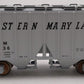 Aristo-Craft ART41298X G Gauge WM 2-Bay Covered Hopper Car #5136 (Metal Wheels) EX/Box