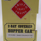Aristo-Craft ART41298X G Gauge WM 2-Bay Covered Hopper Car #5150 (Metal Wheels) EX/Box