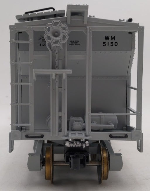 Aristo-Craft ART41298X G Gauge WM 2-Bay Covered Hopper Car #5150 (Metal Wheels) EX/Box