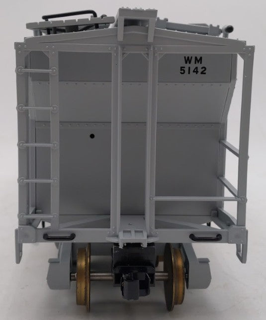 Aristo-Craft ART41298X G Gauge WM 2-Bay Covered Hopper Car #5142 (Metal Wheels) EX/Box