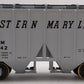 Aristo-Craft ART41298X G Gauge WM 2-Bay Covered Hopper Car #5142 (Metal Wheels) EX/Box