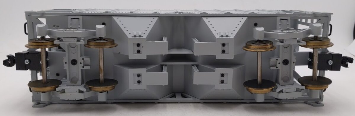 Aristo-Craft ART41298X G Gauge WM 2-Bay Covered Hopper Car #5142 (Metal Wheels) EX/Box