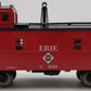 MTH 70-77023 G Gauge Erie Offset Steel Caboose Car #C489 EX/Box