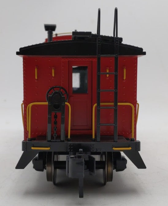 MTH 70-77023 G Gauge Erie Offset Steel Caboose Car #C489 EX/Box