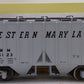 Aristo-Craft ART41298X G Gauge WM 2-Bay Covered Hopper Car #5123 (Metal Wheels) EX/Box