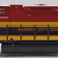 MTH 20-20486-1 O Gauge Kansas City Southern GP38-2 Diesel Engine #1914 PS3.0 EX/Box
