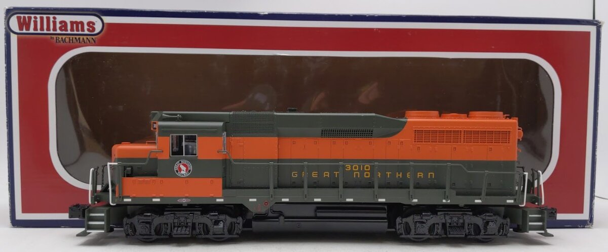 Williams 22904 O Gauge Great Northern EMD GP30 Diesel Locomotive #3010 w Sound EX/Box