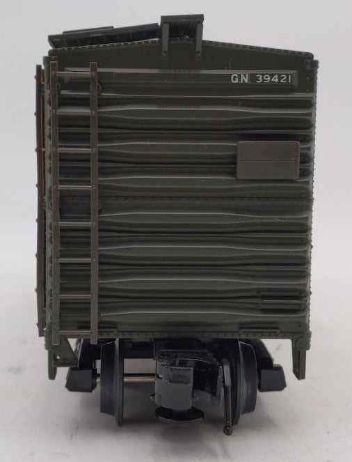 Atlas 0513-2 O Gauge Great Northern 40' Sliding Door Boxcar #39421 (3 Rail) EX/Box