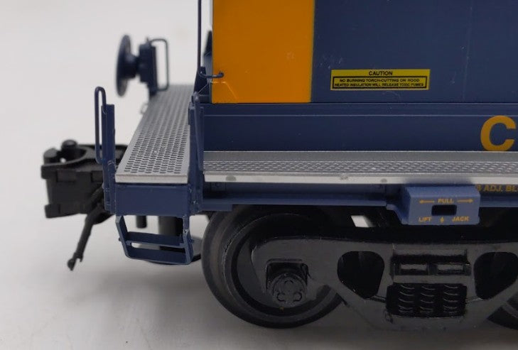 Atlas 3001702-4 O Gauge CSX 42' Coil Steel Car #496692 [3 Rail] VG/Box