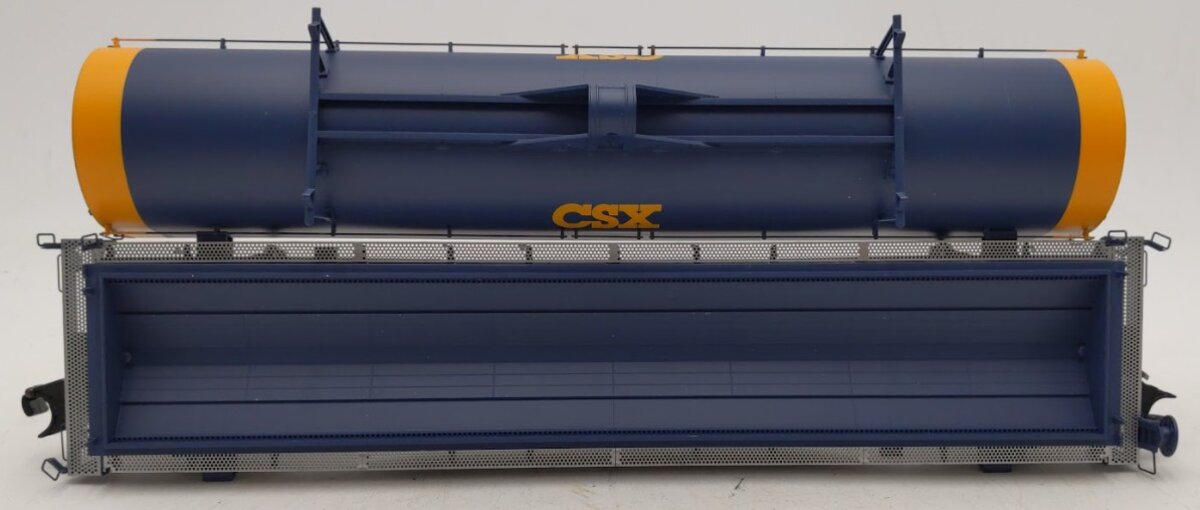 Atlas 3001702-4 O Gauge CSX 42' Coil Steel Car #496692 [3 Rail] VG/Box
