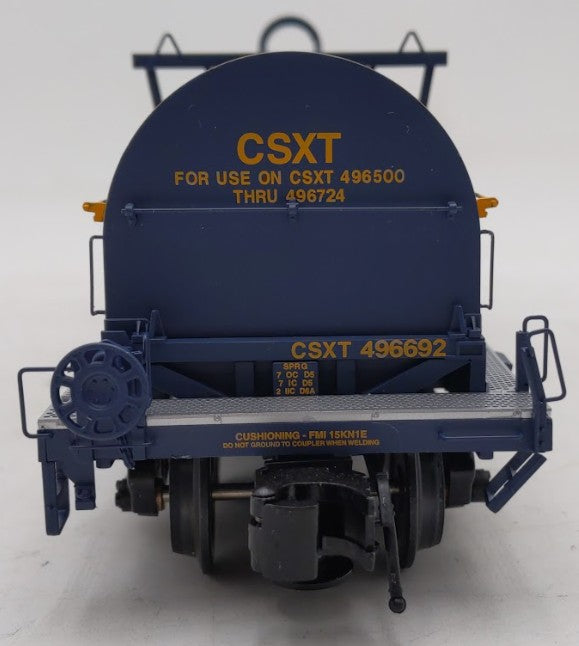 Atlas 3001702-4 O Gauge CSX 42' Coil Steel Car #496692 [3 Rail] VG/Box