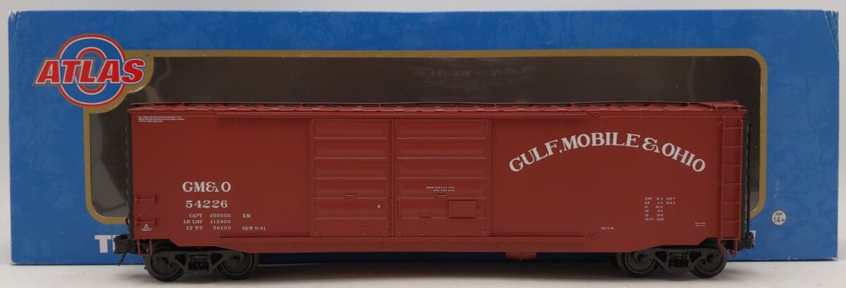 Atlas 8419-3 O Gauge Gulf Mobile & Ohio PS-1 Double Door Box Car #54226 (3Rail) EX/Box