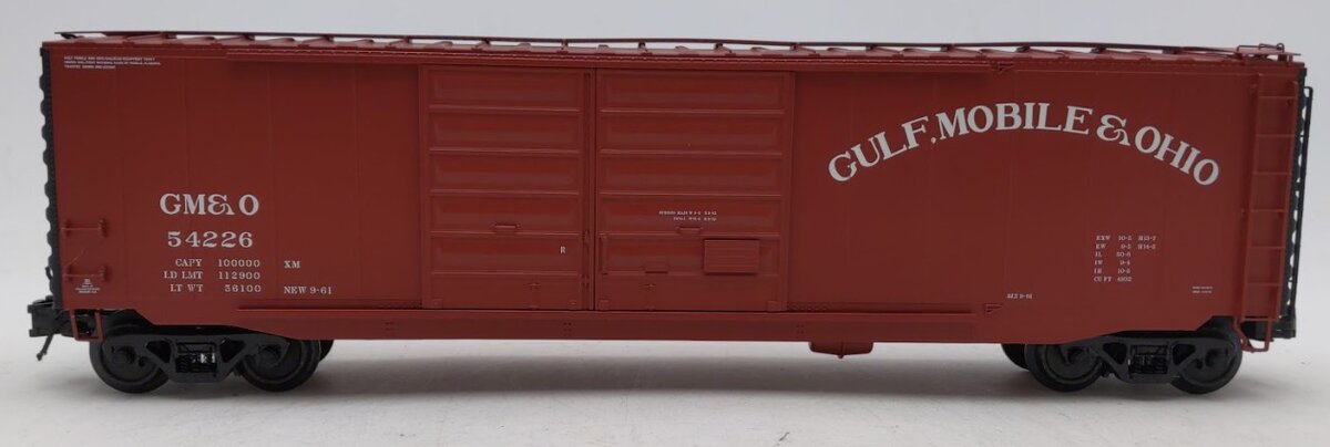 Atlas 8419-3 O Gauge Gulf Mobile & Ohio PS-1 Double Door Box Car #54226 (3Rail) EX/Box
