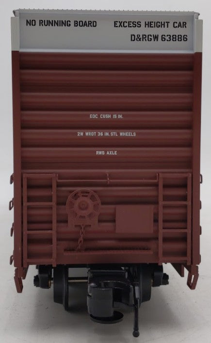 Atlas 8624-1 O Gauge Rio Grande 60' Berwick Hy-Cube Box Car #63886 (3Rail) EX/Box