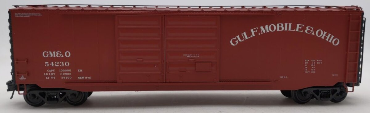 Atlas 8419-4 O Gauge GM&O 50' PS-1 Double Door Boxcar #54230 [3 Rail] LN/Box