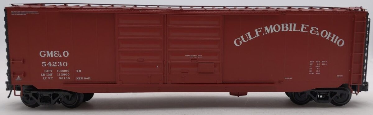 Atlas 8419-4 O Gauge GM&O 50' PS-1 Double Door Boxcar #54230 [3 Rail] LN/Box