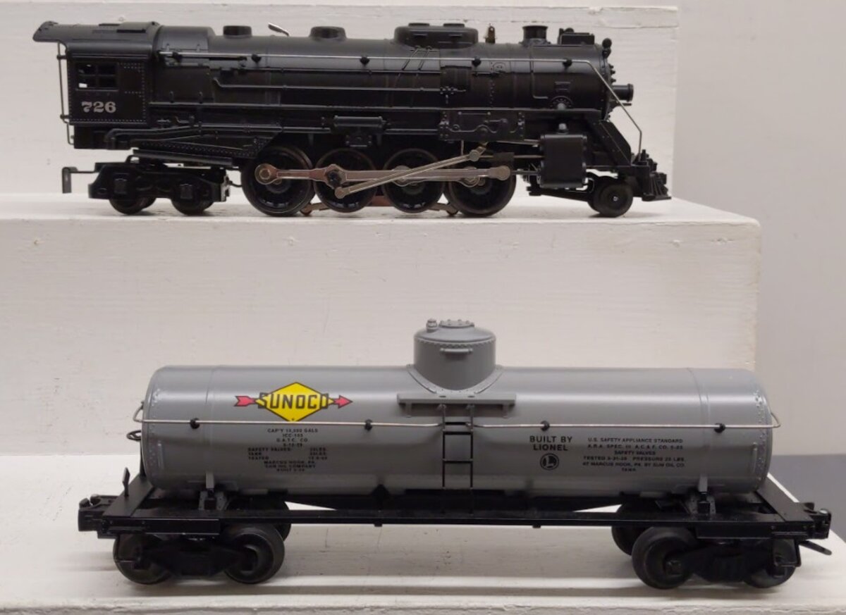 Lionel 6-38338 O Gauge PWC Berkshire Steam Freight Train Set #2129WS EX/Box